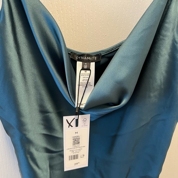 NWT Dynamite cowl neck tank top size M - Picture 3 of 5